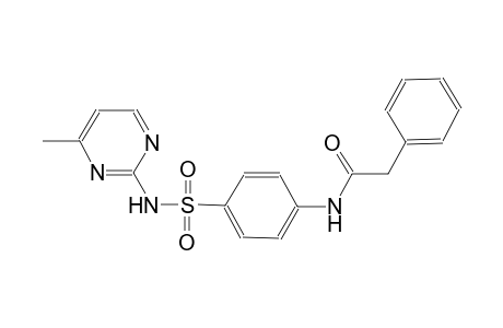 N-(4-{[(4-methyl-2-pyrimidinyl)amino]sulfonyl}phenyl)-2-phenylacetamide