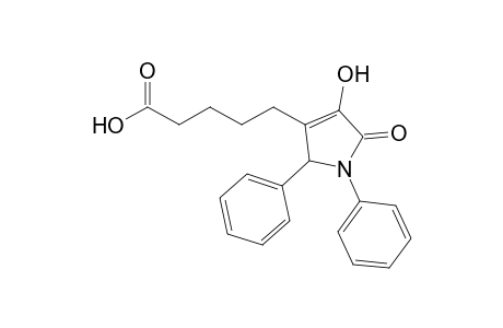 5-(4-hydroxy-5-keto-1,2-diphenyl-3-pyrrolin-3-yl)valeric acid