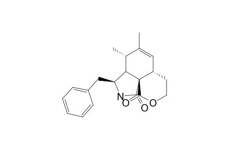 (1RS,3aSR,4RS,7RS,7aSR)-4-Ethyl-1,2,3,4,7,7a-hexahydro-6,7-dimethyl-3-oxo-1-(phenylmethyl)-3aH-isoindole-3a,2'-carbolactone
