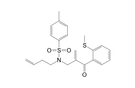 N-But-3-en-1-yl-4-methyl-N-{2-[2-(methylthio)benzoyl]prop-2-en-1-yl}benzenesulfonamide
