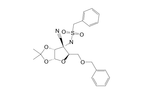 3-AMINO-5-O-BENZYL-3-C-CYANO-3-DEOXY-3-N-PHENYL-METHANESULFONYL-1,2-O-ISOPROPYLIDENE-ALPHA-D-RIBOFURANOSE