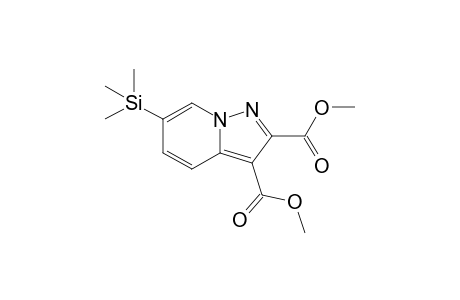 6-trimethylsilylpyrazolo[1,5-a]pyridine-2,3-dicarboxylic acid dimethyl ester