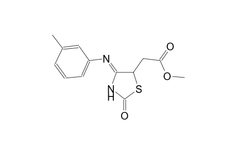 5-thiazolidineacetic acid, 4-[(3-methylphenyl)imino]-2-oxo-, methyl ester, (4Z)-