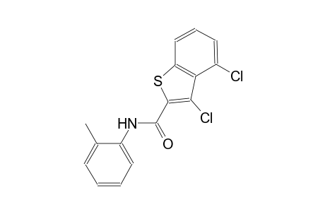 3,4-dichloro-N-(2-methylphenyl)-1-benzothiophene-2-carboxamide