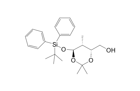 (4R,5R,6S)-6-tert-Butyldiphenylsilyloxy-4-hydroxymethyl-2,2,5-trimethyl-1,3-dioxane