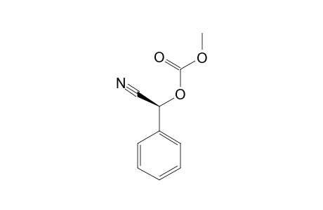 (S)-2-(Methoxycarbonyloxy)-2-phenylacetonitrile
