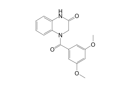 2(1H)-Quinoxalinone, 4-(3,5-dimethoxybenzoyl)-3,4-dihydro-