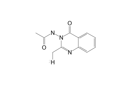 3-ACETYLAMINO-[2H1]-METHYL-QUINAZOLIN-4(3H)-ONE;ISOMER-C