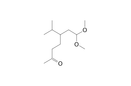 5-Isopropyl-7,7-dimethoxy-2-heptanone