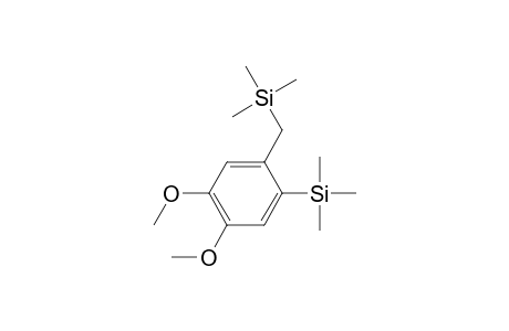 (4,5-dimethoxy-2-(trimethylsilyl)benzyl)trimethylsilane