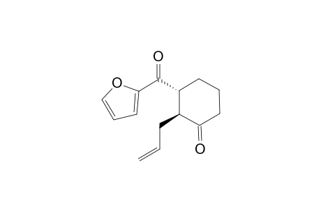 (S,R)-2-(Prop-2-en-1-yl)-3-(2'-furylcarbonyl)cyclohexanone