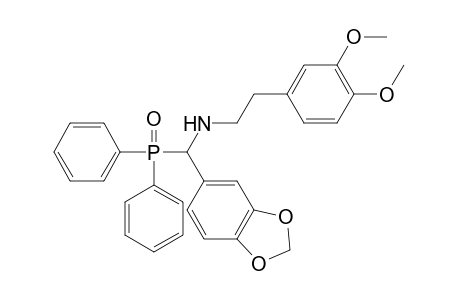 {alpha-[(3,4-dimethoxyphenethyl)amino]piperonyl}diphenylphosphine oxide