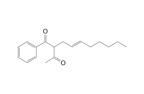2-(2'-Octen-1'-yl)-1-phenylbutane-1,3-dione