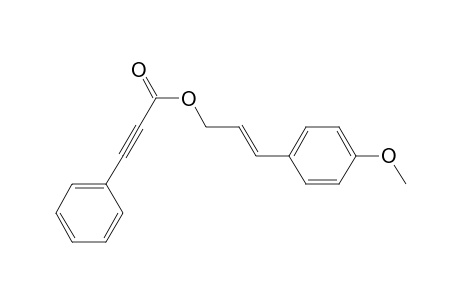 2-Propynoic acid, 3-phenyl-, 3-(4-methoxyphenyl)-2-propenyl ester, (E)-