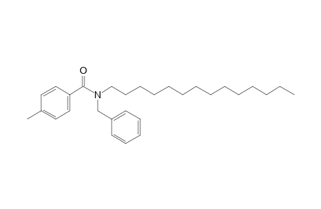 Benzamide, 4-methyl-N-benzyl-N-tetradecyl-