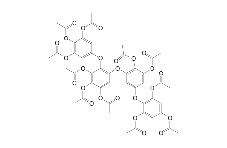 PSEUDOTETRAFUHALOL-A-UNDECA-ACETATE;2,3,3',4',5'-PENTAACETOXY-5-(2,4,6-TRIACETOXYPHENOXY)-2-(3,4,5-TRIACETOXYPHENOXY)-DIPHENYLETHER