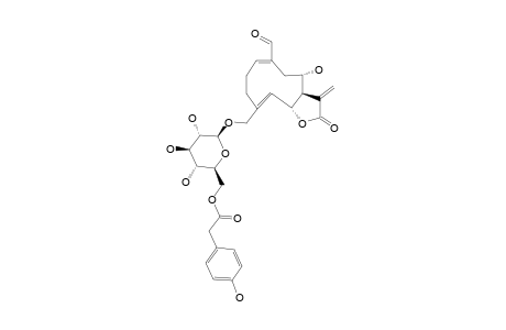 UROSPERMAL-A-15-O-BETA-D-GLUCOPYRANOSIDE-6'-PARA-HYDROXYPHENYLACETATE