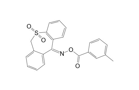 [[5,5-DIOXO-DIBENZO-[B,E]-THIEPIN-11(6H)-YLIDEN-AMINO]-OXY]-(3-METHYLPHENYL)-METHANONE