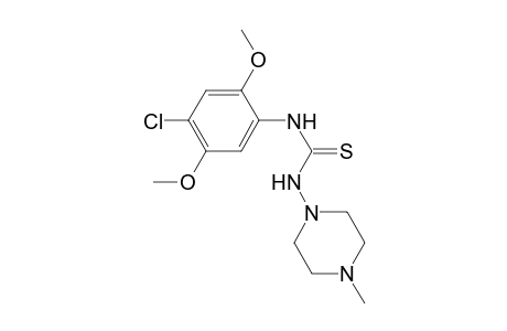 1-(4-Chloranyl-2,5-dimethoxy-phenyl)-3-(4-methylpiperazin-1-yl)thiourea
