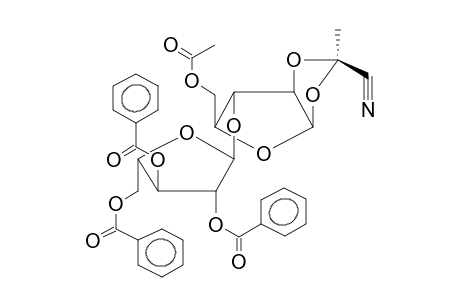 5-O-ACETYL-3-O-(2,3,5-TRI-O-BENZOYL-ALPHA-L-ARABINOFURANOSYL)-1,2-O-[1-(EXO-CYANO)ETHYLIDENE]-BETA-L-ARABINOFURANOSE