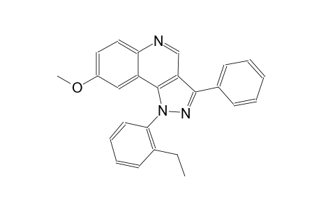1-(2-ethylphenyl)-8-methoxy-3-phenyl-1H-pyrazolo[4,3-c]quinoline