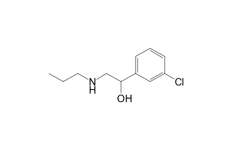 1-(3-chlorophenyl)-2-(propylamino)ethanol