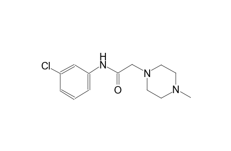 N-(3-chlorophenyl)-2-(4-methyl-1-piperazinyl)acetamide