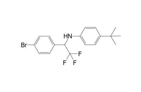 N-[1-(4-Bromophenyl)-2,2,2-trifluoroethyl]-4-tert-butyl-aniline