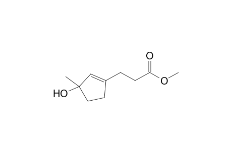 3-(2-Methoxycarbonylethyl)-1-methylcyclopent-2-enol