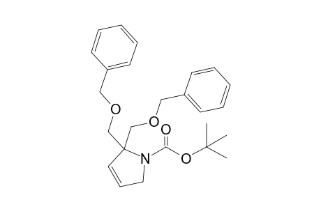 2,2-bis(benzoxymethyl)-3-pyrroline-1-carboxylic acid tert-butyl ester