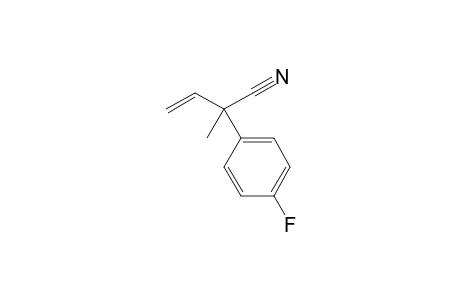 2-(4-fluorophenyl)-2-methyl-3-butenenitrile