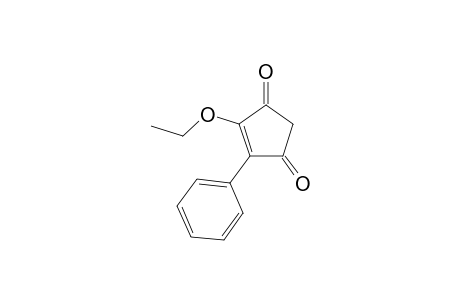 4-Ethoxy-5-phenyl-4-cyclopentene-1,3-dione