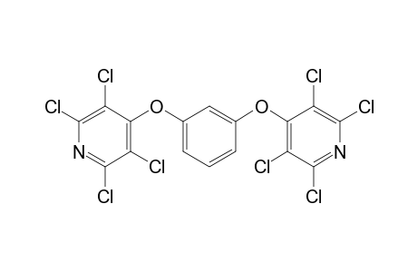 4-[3-(2,3,5,6-Tetrachloropyridin-4-yloxy)phenoxy]-2,3,5,6-tetrachloropyridine