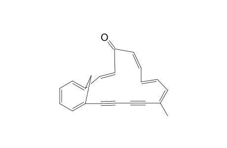 14-Methyl-10,12-bisdehydro-4,9-methano-1H-[19]annulen-1-one