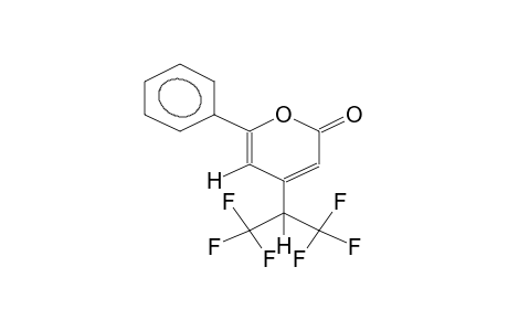 4-HEXAFLUOROISOPROPYL-6-PHENYL-2H-PYRAN-2-ONE