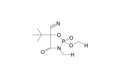 2-METHOXY-2,4-DIOXO-3-METHYL-5-CYANO-5-TERT-BUTYL-1,3,2-OXAZAPHOSPHOLANE