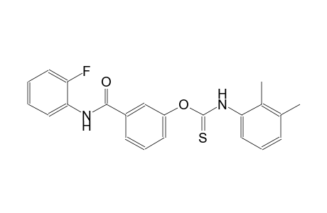 carbamothioic acid, (2,3-dimethylphenyl)-, O-[3-[[(2-fluorophenyl)amino]carbonyl]phenyl] ester