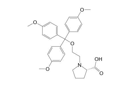 (S)-1-{2-[tris(4-methoxyphenyl)methoxy]ethyl}pyrrolidine-2-carboxylic acid