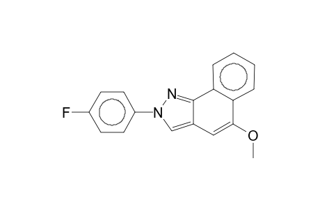 2-(4-Fluorophenyl)-5-methoxy-2H-benzo[g]indazole