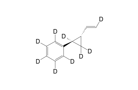 (trans)-1(E)-(2'-Deuterioethenyl-2-(pentadeuteriophenyl)-2,3,3-trideuteriocyclopropane