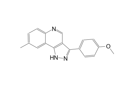methyl 4-(8-methyl-1H-pyrazolo[4,3-c]quinolin-3-yl)phenyl ether