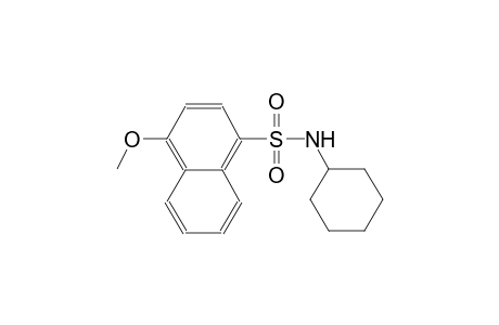 1-naphthalenesulfonamide, N-cyclohexyl-4-methoxy-