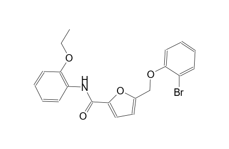 5-[(2-bromophenoxy)methyl]-N-(2-ethoxyphenyl)-2-furamide