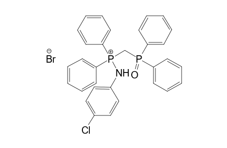 N-(4-Chlorophenyl)-P,P-diphenyl-p-(diphenylphosphinoyl)methyl-phosphonium bromide salt