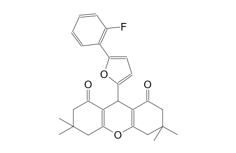 9-[5-(2-fluorophenyl)-2-furyl]-3,3,6,6-tetramethyl-3,4,5,6,7,9-hexahydro-1H-xanthene-1,8(2H)-dione
