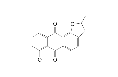 7-Hydroxy-2-methyl-2,3-dihydroanthra[1,2-b]furan-6,11-dione