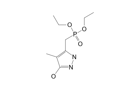 DIETHYL-(3-HYDROXY-4-METHYLPYRAZOL-5-YL)-METHYLPHOSPHONATE