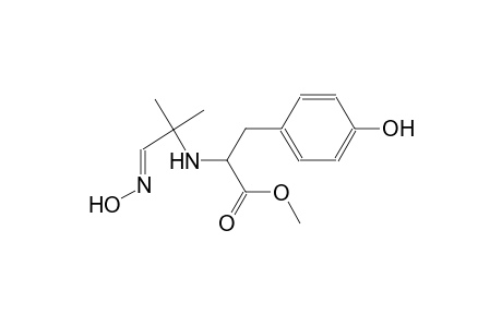 methyl 2-{[(2E)-2-(hydroxyimino)-1,1-dimethylethyl]amino}-3-(4-hydroxyphenyl)propanoate