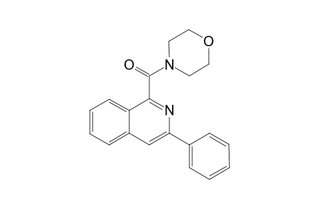 Morpholino(3-phenylisoquinolin-1-yl)methanone