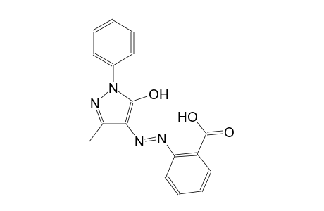 2-[(E)-(5-hydroxy-3-methyl-1-phenyl-1H-pyrazol-4-yl)diazenyl]benzoicacid